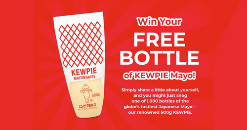 KEWPIE Japanese Mayo Giveaway! 1,000 Will Win a FREE Bottle!
