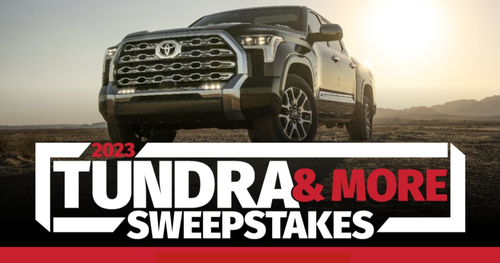 MLF Toyota Tundra Limited & More Sweepstakes